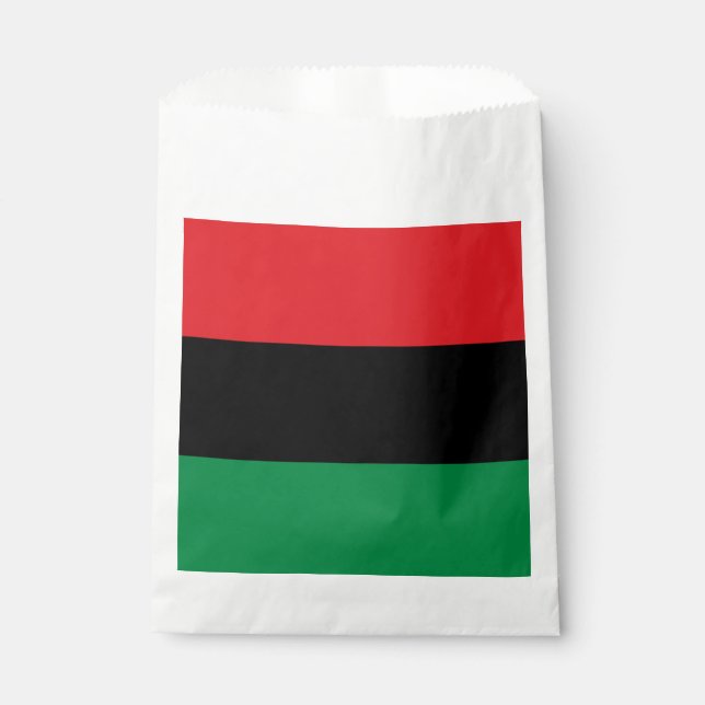 Sacolinha Bandeira da UNIA Pan-Africana (Frente)