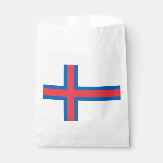 Sacolinha Bandeira das Ilhas Faroé (Frente)