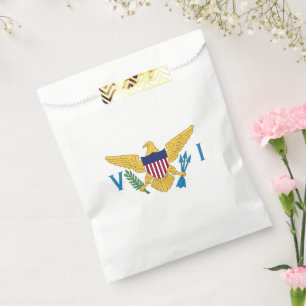 Sacolinha bandeira das Ilhas Virgens dos EUA