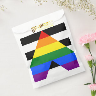 Sacolinha Bandeira de aliado straight da SlipperyJoe lisa ar