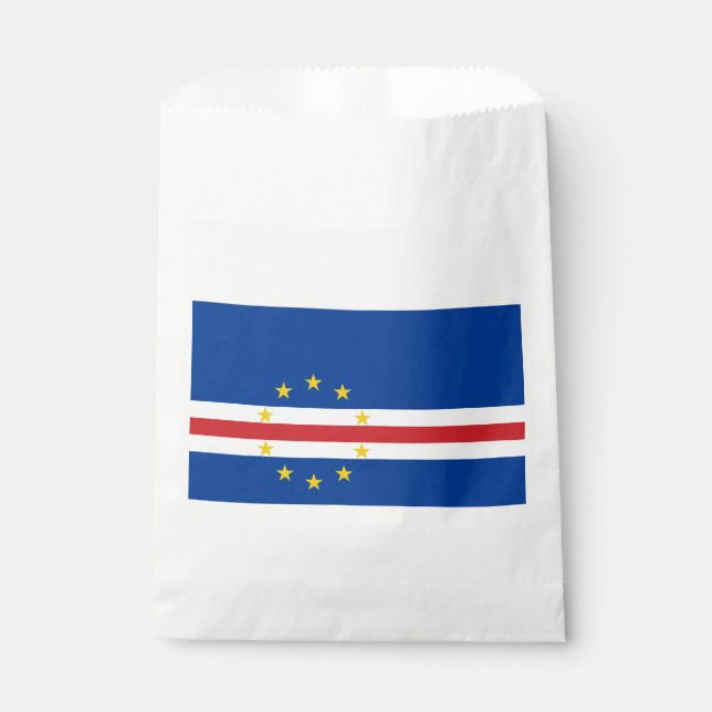 Sacolinha Bandeira de Cabo Verde (Frente)