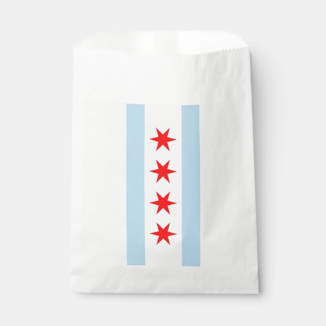 Sacolinha Bandeira de Chicago (Frente)