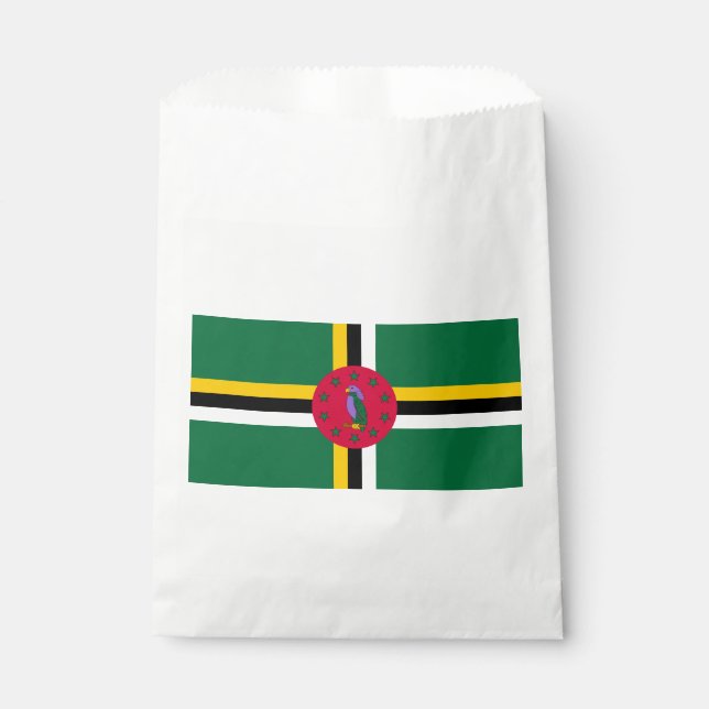 Sacolinha Bandeira de Dominica (Frente)