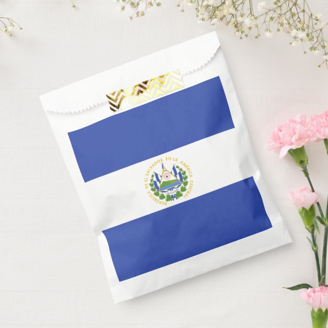 Sacolinha Bandeira de El Salvador (Selado)