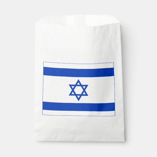 Sacolinha Bandeira de Israel (Frente)