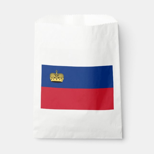 Sacolinha Bandeira de Liechtenstein (Frente)
