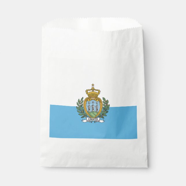 Sacolinha Bandeira de São Marinho (Frente)