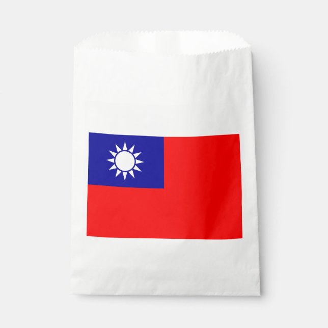Sacolinha Bandeira de Taiwan (Frente)