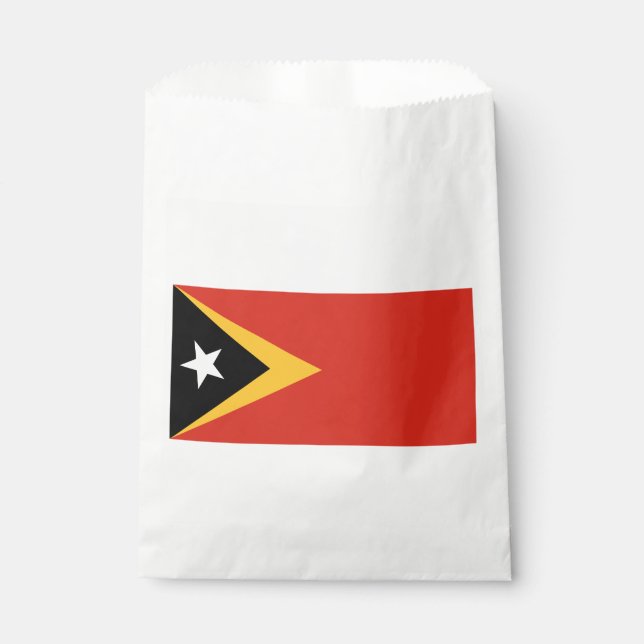 Sacolinha Bandeira de Timor-Leste (Frente)