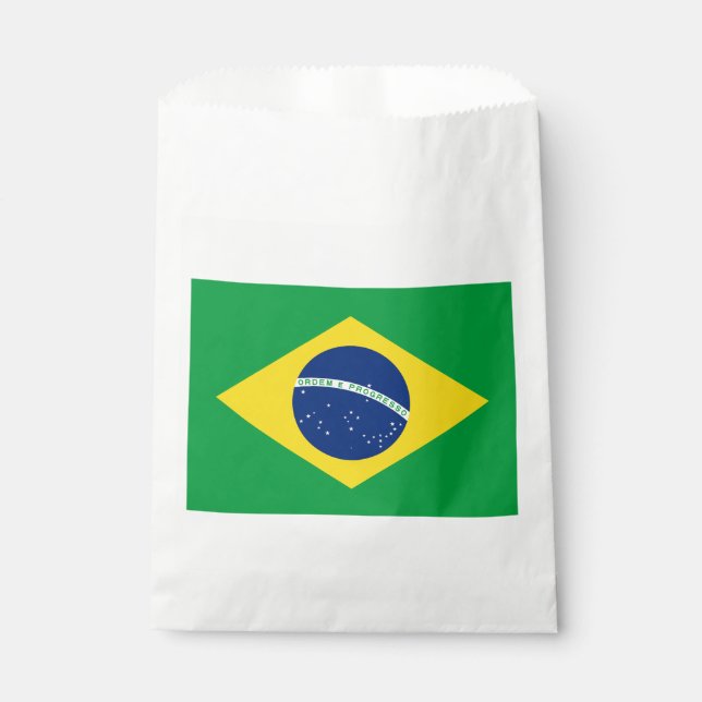 Sacolinha Bandeira do Brasil Patriótico (Frente)