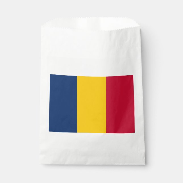 Sacolinha Bandeira do Chade (Frente)