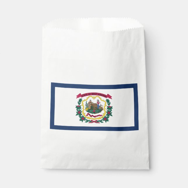 Sacolinha Bandeira do Estado da Virgínia Ocidental (Frente)