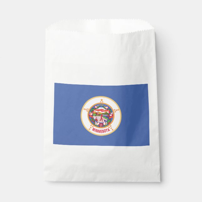 Sacolinha Bandeira do estado de Minnesota (Frente)