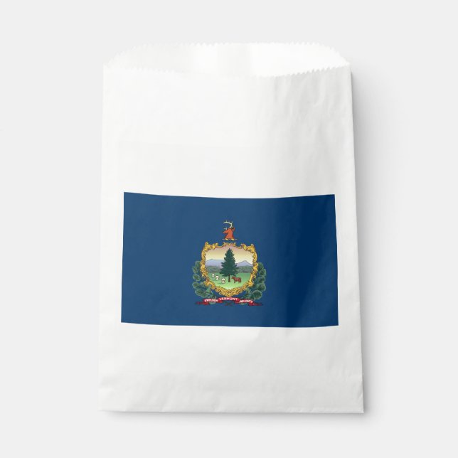 Sacolinha Bandeira do Estado de Vermont (Frente)