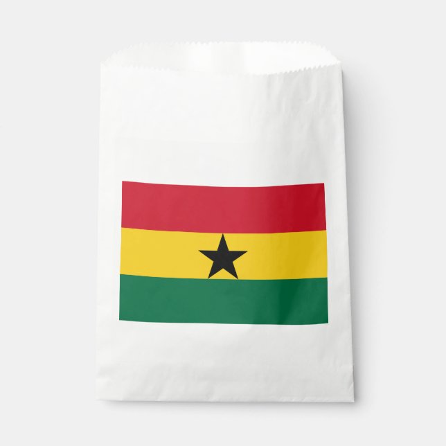 Sacolinha Bandeira do Gana (Frente)