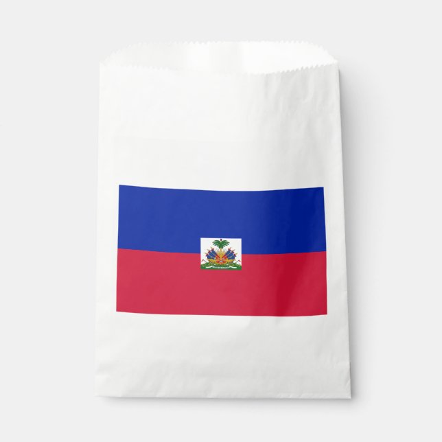 Sacolinha Bandeira do Haiti (Frente)