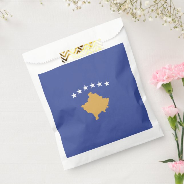 Sacolinha Bandeira do Kosovo (Selado)