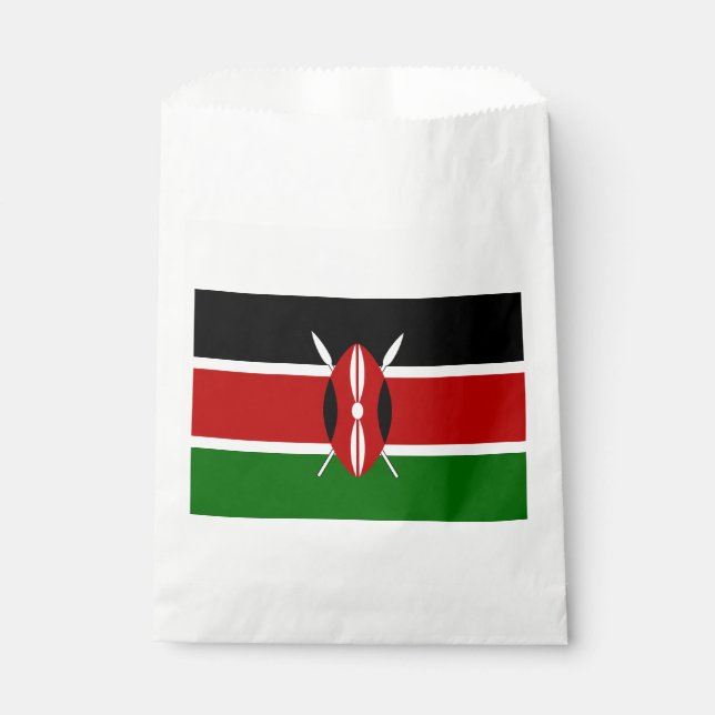 Sacolinha Bandeira do Quénia (Frente)