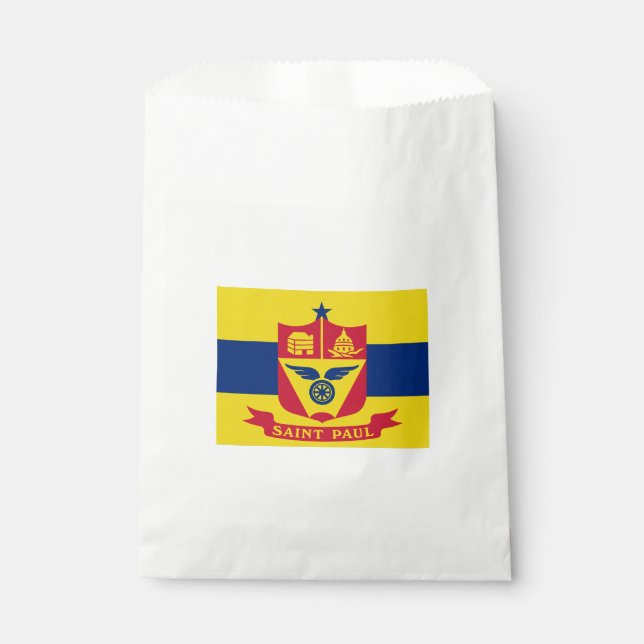 Sacolinha Bandeira do Santo Paul (Minnesota) (Frente)