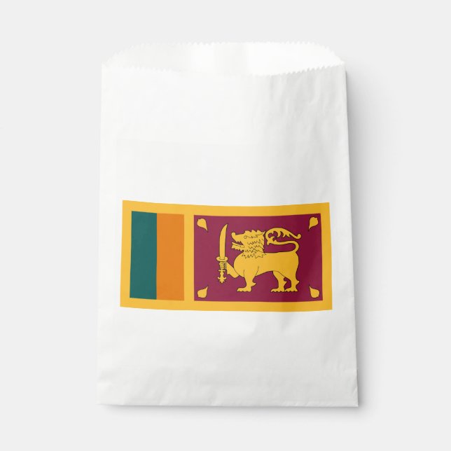 Sacolinha Bandeira do Sri Lanka (Frente)