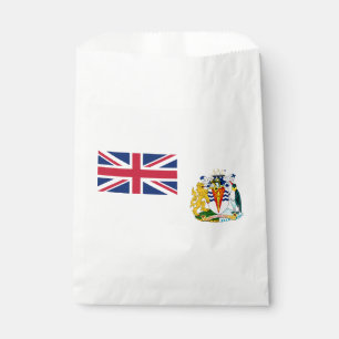 Sacolinha Bandeira do Território Antártico Britânico