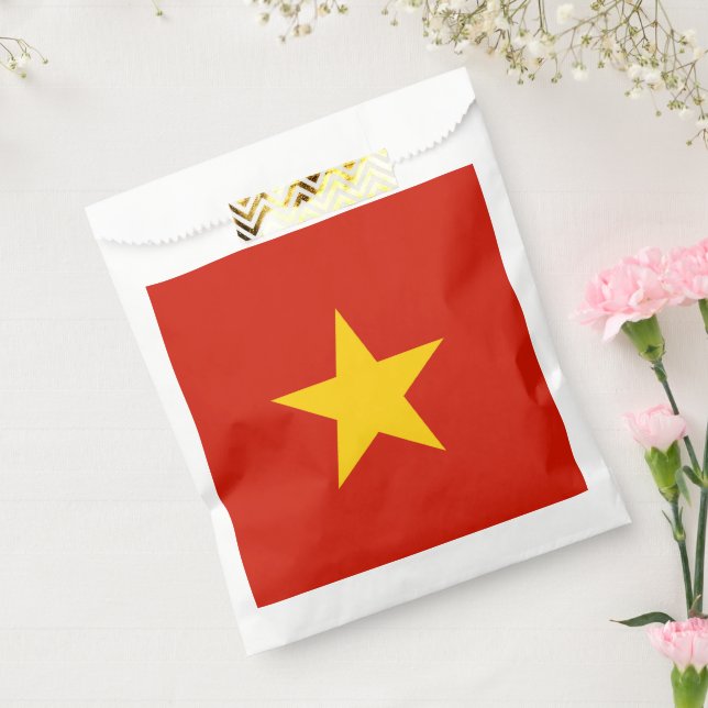 Sacolinha bandeira do Vietname (Selado)