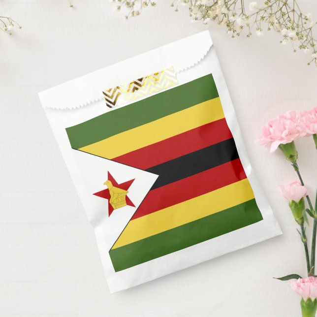 Sacolinha Bandeira do Zimbabué (Selado)