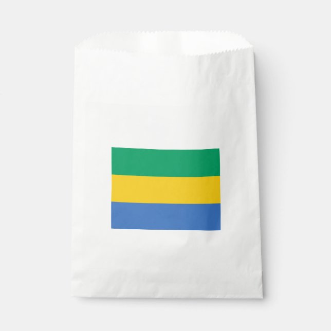 Sacolinha Bandeira Gabonesa (Gabão) (Frente)