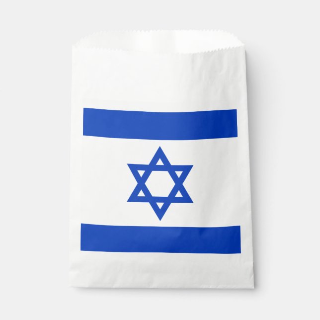 Sacolinha bandeira israelita (Frente)