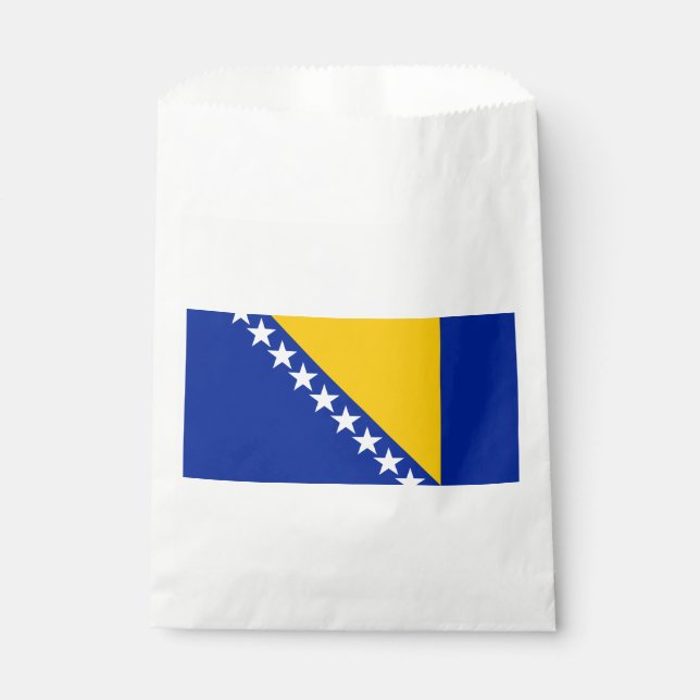 Sacolinha Bandeira Patriótica da Bósnia-Herzegovina (Frente)