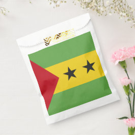 Sacolinha bandeira São Tomé e Príncipe