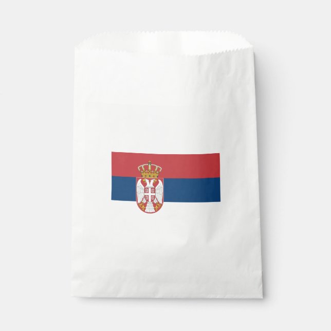 Sacolinha Bandeira Sérvia (Frente)