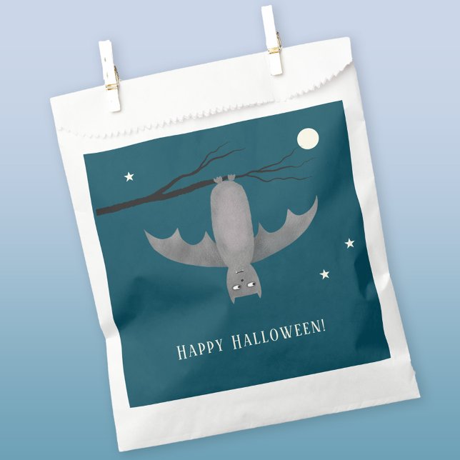 Sacolinha Bat Halloween (Fun vampire bat Halloween or birthday party favor bag)