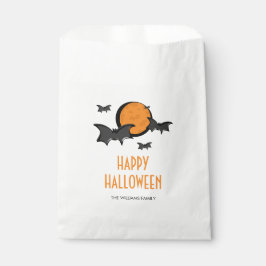 Sacolinha Bats and Moon Halloween Treze Favor Bag