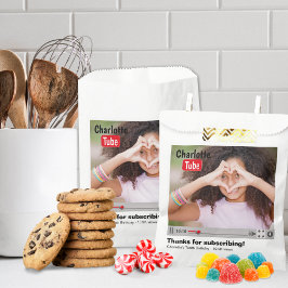 Sacolinha Bday Tube Thanks For Subscribing Photo 