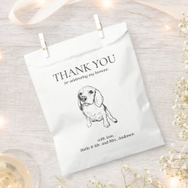 Sacolinha Beagle Dog Treat Pet Draor Favor Bag