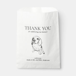 Sacolinha Beagle Dog Treat Pet Draor Favor Bag