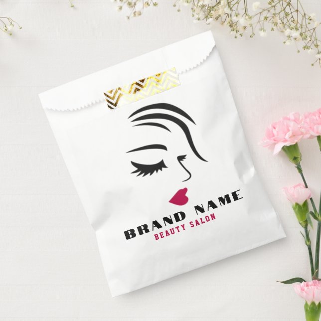 Sacolinha Beautiful Women hairdressing beauty salon brand (Selado)