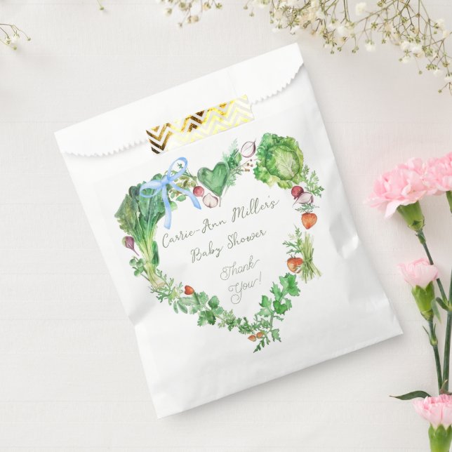 Sacolinha Bebê Cultivado Localmente No Caminho Do Chá de fra (Selado)