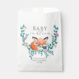 Sacolinha Bebê no Bloom Woodland Fox Greenerescer Chá de fra