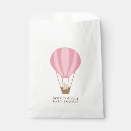 Sacolinha Bebê no Chá de fraldas do Balão Rosa