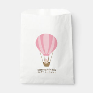 Sacolinha Bebê no Chá de fraldas do Balão Rosa