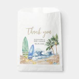 Sacolinha Bebê no Conselho Beach Chá de fraldas