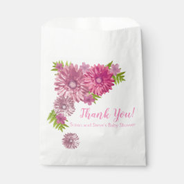 Sacolinha Bebê Rosa Em Chá de fraldas De Blogueira