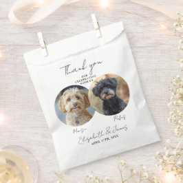 Sacolinha Bebidas Por Nossa Conta Pet Cão 2 Foto Casamento