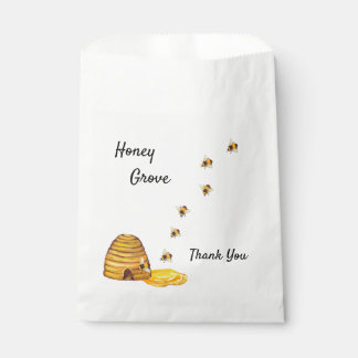 Sacolinha Bee Business Favor Obrigado Bag