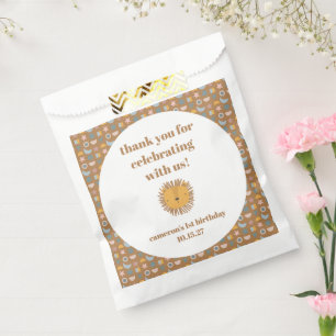 Sacolinha Bela Leão, Bebê Costumado Aniversário Obrigado