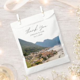 Sacolinha Bellagio Itália Casamento Favor Obrigado