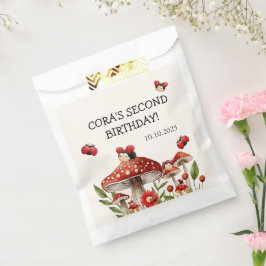 Sacolinha Belo Aniversário da Menina de Damibute