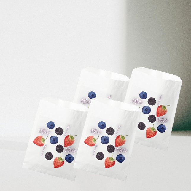 Sacolinha Berry First | PRIMEIRO ANIVERSARIO | Mistura de be (Criador carregado)